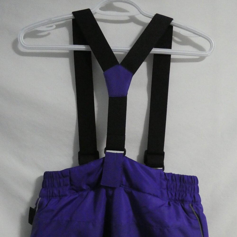 ALPINETEK | medium 12 (10-12) | Purple Ski - Snow - Snowboard Pants W/ Suspender - Picture 11 of 15